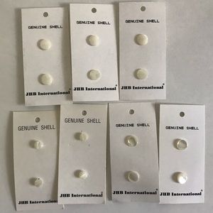 Genuine Shell Buttons Vintage
